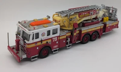 Code 3 Collectibles FDNY Aerialscope Tower Ladder 79 Fire Truck #12730-0079 - Image 1 of 4
