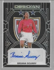 2024-25 Panini Obsidian Briana Scurry #/199 Auto US 1999 Anniversary - Picture 1 of 2