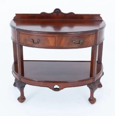 Aparador Chippendale caoba servidor bolas y patas 1900 Foto 1 de 4