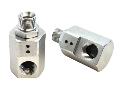 Hydraulic Rotary GG90 Couplings Swivel Joints 90° Sizes 1/4" to 1" - Image 1 of 4