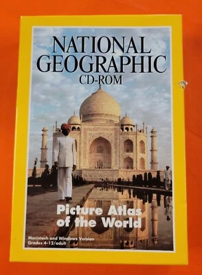 National Geographic CD-ROM Picture Atlas of the World Set - Image 1 of 4