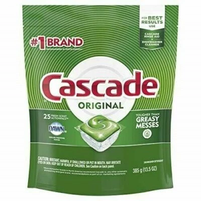 Cascade 80675 Original Fresh Scent ActionPacs, 25ct. ENVÍO GRATIS Foto 1 de 2