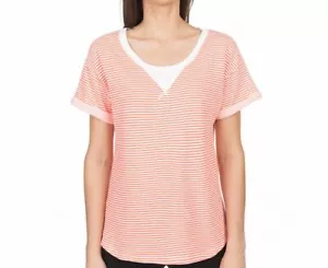 BONDS Women Tee Sz L AU 14 Summertime Top Short Sleeve Crew Neck Sloppy NEW - Picture 1 of 6