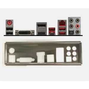 For MSI B350M MORTAR ARCTIC Motherboard Backplate IO Shield I/O Shield - Picture 1 of 1