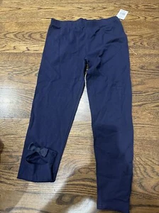 Polo Ralph Lauren Girls Navy Blue Leggings Size 12-14 NWT - Picture 1 of 5