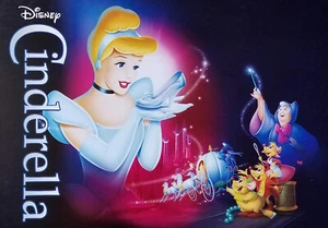 Dinsey Cinderella Limited Release Set of 4 Movie Still 10 x 14 Inch Lithographs - Picture 1 of 6
