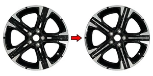 Insertos de superposición de vinilo cromado para ruedas deportivas Kia K5 GT Line de 18" 2021-23 - Imagen 1 de 4