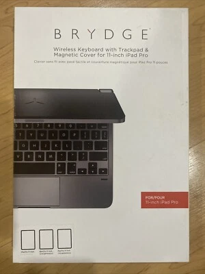 Brydge 11 Pro+ Wireless Keyboard w Trackpad for iPad Pro 11-inch 1st/2nd/3rd Gen - Image 1 of 4