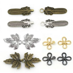 New Cardigan/Sweater/Shawl Clip Fastener Cloak Clasp Buckle Pins Brooch Decor - Picture 1 of 23