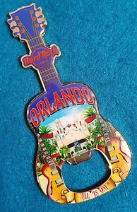 ORLANDO HOTEL FASSADENGEBÄUDE V17 FLASCHENÖFFNER MAGNET GITARRE Hard Rock Cafe - Bild 1 von 1