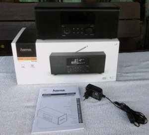 "Hama" DAB Digital Radio DR 1400 schwarz (mit Bedienungsanleitung und OVP) - Bild 1 von 17
