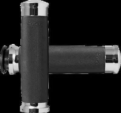 Empuñaduras de manillar contorno personalizado cromadas Indian Springfield 18-22 Foto 1 de 3