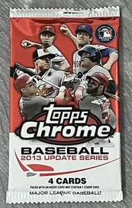 2013 Topps Chrome Update Mega Box Unopened Pack ⚾ Arenado/Cole/Yelich/Rendon RC? - Picture 1 of 2