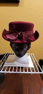 Vintage 1940s Womens Stetson Hat Western Flare - Picture 1 of 8