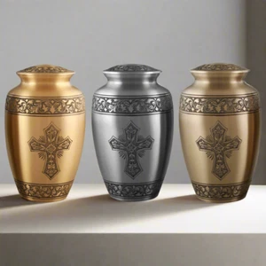 Urnas de rapto real para cenizas decorativas conmemorativas cremación funeral amor humano - Imagen 1 de 3