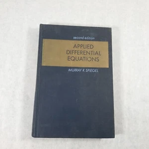 Applied Differential Equations by Murray R. Spiegel, 2nd edition, 1967 - Foto 1 di 13