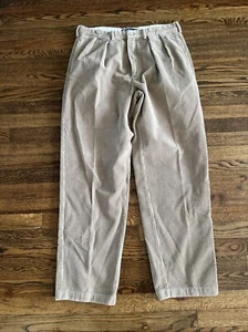 Vintage Polo By Ralph Lauren Corduroy Pants Men’s Size 36x32 Andrew Pants - Picture 1 of 7