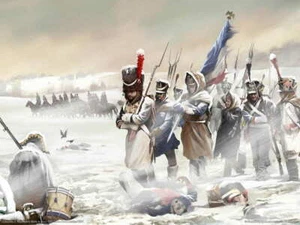 LEINWAND BILDER Soldat Krieg Militär Kaiserreich Napoleon 50X70 CM - Bild 1 von 4