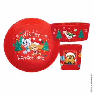 Koziol Frühstücksset Connect Paw Patrol Winter Wonderland 3-tlg., Kunststoff - Bild 1 von 1