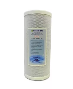 Filtros Fineros 10" Jumbo Grande Azul Coco Carbono Bloque Filtro Agua 5 Micras - Imagen 1 de 3
