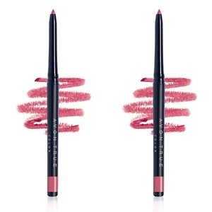 Avon True Color Glimmersticks Retractable Lip Liner  / PINK BOUQUET / Set of 2 - Picture 1 of 12