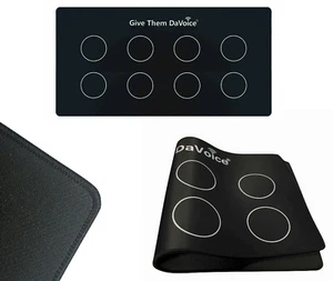 Dog Button Mat Only (Holds 8) Dog Buttons for Communication Board, Sound Buttons - Picture 1 of 8