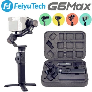 FeiyuTech G6 Max 3-Axis Handheld Gimbal Stabilizer for GoPro Smartphone Cameras - Picture 1 of 8