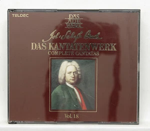 HARNONCOURT ⸺ JS BACH complete cantatas vol.18 ⸺ TELDEC 2xCDs NM - Foto 1 di 2