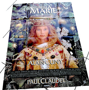 Affiche orig ciné ANNONCE FAITE À MARIE Alain CUNY 120x160 1991 Paul CLAUDEL