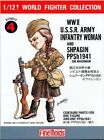 Fine Molds FT4 - 1/12 WWII U.S.S.R. Infantry Women & PPSh1941 - Neu
