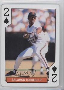 1994 Bicycle San Francisco Giants Playing Cards Box Set Salomon Torres #2S