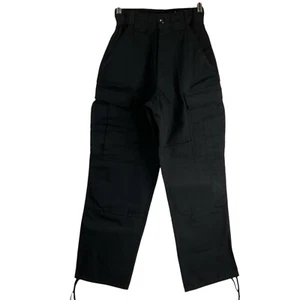 5.11 Tactical Pants Women's XS Black Ripstop TDU Cargo 74003 Elastic Police EMS - Picture 1 of 7