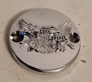 EMGO MASTER CYLINDER CAP CAP EAGLE FREE CHROME SPIRIT KAWASAKI 43026-1079 emgo - Picture 1 of 10