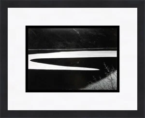 Ansel Adams Ice On Ellery Lake Sierra Nevada CA individuell gerahmter Druck - Bild 1 von 1