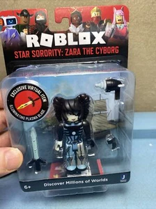 Figura Roblox Core Star Sorority: Zara el Cyborg | Hoja de Plasma | Nueva | Sellada - Imagen 1 de 4
