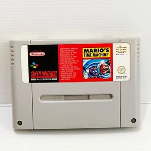 Mario’s Time Machine - PAL - Nintendo SNES - Tested & Working - Free Postage! - Picture 1 of 3
