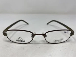 Adidas Austria a999 40 6054 45-17-135 Brown Metal Full Rim Eyeglasses Frame &913 - Picture 1 of 8
