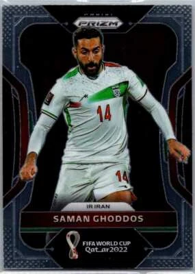 2022 Saman Ghoddos #124 Panini Iran QATAR #5 - Image 1 of 2