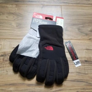 NUEVO Guantes de Invierno North Face Mujer Nuevos con Etiquetas Negro Rosa TALLA PEQUEÑA - Imagen 1 de 3