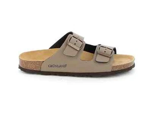 Grunland Damen Hausschuhe Sara Sandalen Zweiband Leder Hausschuhe Anatomisch - Bild 1 von 10