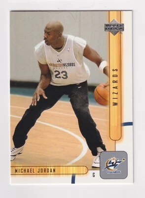 2001-02 Upper Deck #178 MICHAEL JORDAN Wizards Chicago Bulls HOF - Image 1 of 2