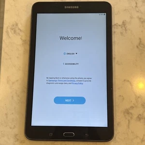 Samsung Galaxy Tab E SM-T378V 32GB, Wi-Fi + 4G (Verizon), 8 in - Gray - Picture 1 of 2