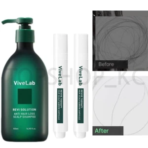 Vivelab Revi Solution Anti Haarausfall Relief Set (Shampoo + 2 Ampullen) K-Beauty - Bild 1 von 14