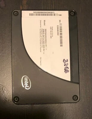 Rare Intel 32GB SSD Solid State Drive 2.5" SATA (SSDSA2SH032G1GC) SSDSA2MH080G15 - Image 1 of 4