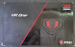 MSI VR ONE Backpack Computer 7RE-065US 2.9 GHz Intel Core i7-7820HK Quad-Core - Picture 1 of 17