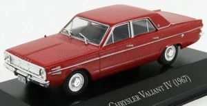 MODELLINO AUTO STATICO CHRYSLER VALIANT IV 1967 ROSSO MODELLISMO SCALA 1/43 - Foto 1 di 3