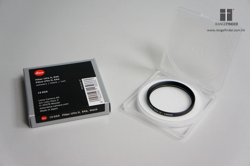 Brand New Leica UV Filter II E46 / 46mm - Black UVa (13033) - Image 1 of 1