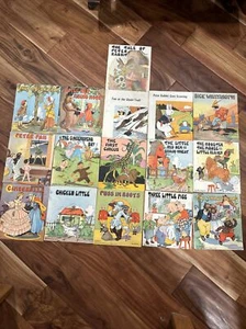 Vintage Platt & Munk Co. Children's Book Lot of 16 Peter Pan Rabbit Chicken - Picture 1 of 15
