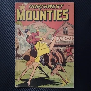1948 Northwest Mounties Comicbuch #1 "Saloon" - Bild 1 von 3