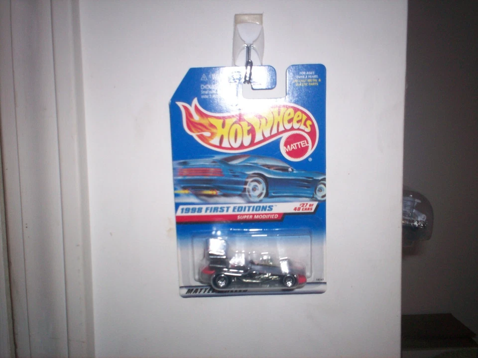 1998 HOT WHEELS FIRST EDITION SUPER MODIFIED BLACK  #664 - Image 1 of 1